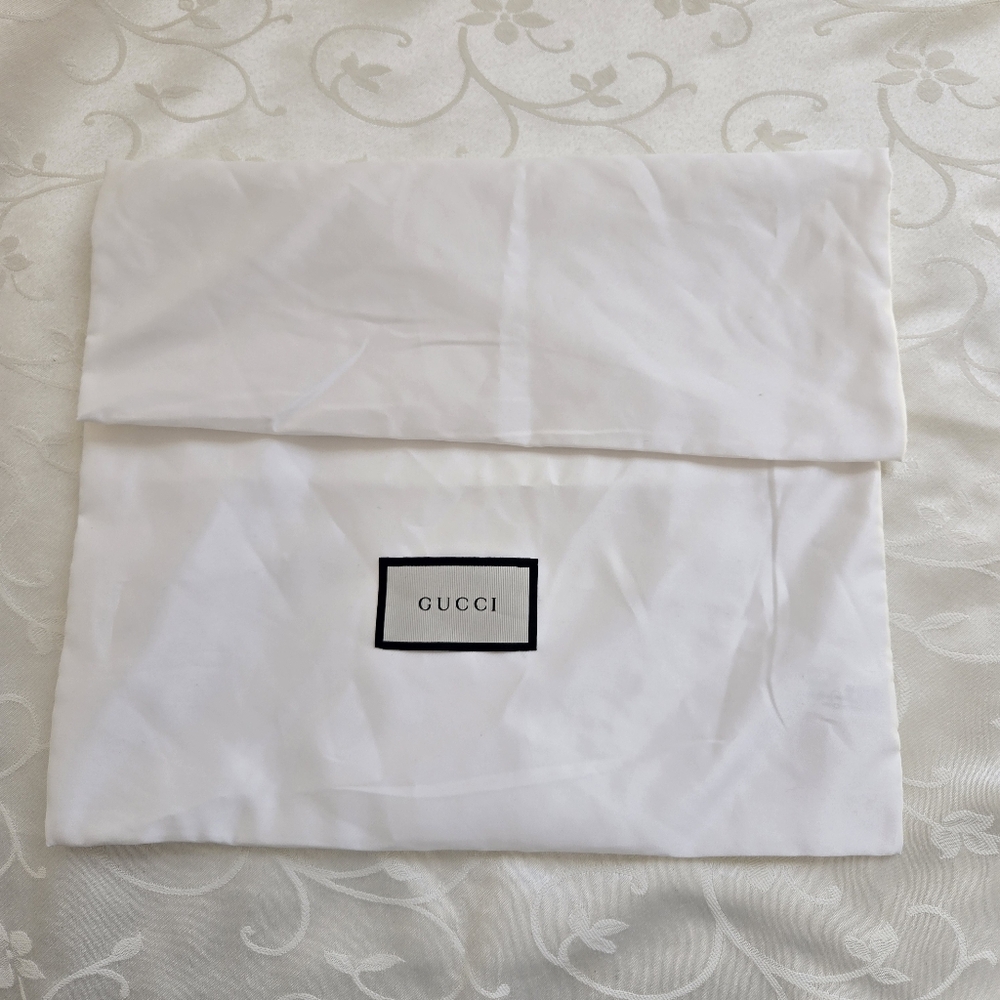 Gucci White Dust Bag